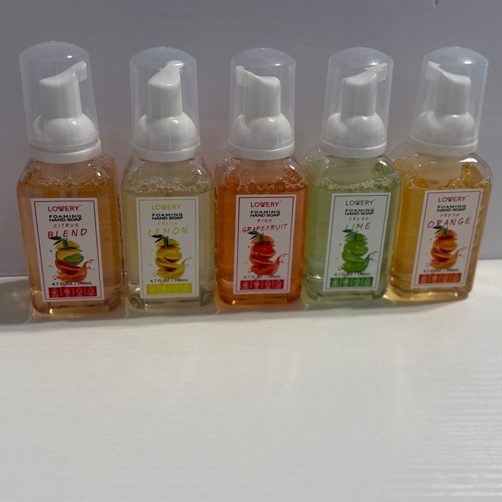 π Foaming Hand Soap Collection β Citrus Blend, Lemon, Grapefruit, Lime & Orange - Picture 11 of 13